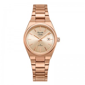 Alexandre Christie AC 8713 Full Rosegold Lady LDFRGLN